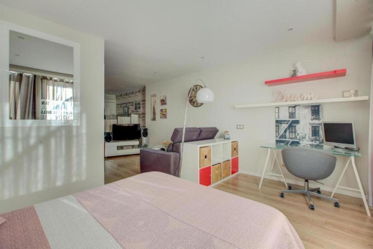 Apartamento Loft En Plaza Espana - Gran Via Madrid Esterno foto